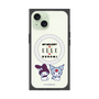 プレミアムスクエアケース with MagSafe［ ELLE×マイメロディ＆クロミ - トリコロールカラーグラフィック8 ］