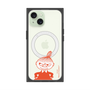 プレミアムスクエアケース with MagSafe［ MOOMIN - Little My - Grinning face ］