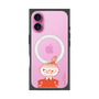 プレミアムスクエアケース with MagSafe［ MOOMIN - Little My - Grinning face ］