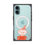 プレミアムスクエアケース with MagSafe［ MOOMIN - Little My - Grinning face ］