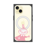 プレミアムスクエアケース with MagSafe［ MOOMIN - Little My - Smile face ］