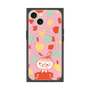 プレミアムスクエアケース with MagSafe［ MOOMIN - Little My - Grinning face/color ］