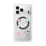 プレミアムスクエアケース with MagSafe［ DRAWING PAPER White ］