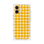 プレミアムスクエアケース with MagSafe［ Big Dot - Yellow ］