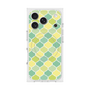 プレミアムスクエアケース with MagSafe［ Moroccan1 color - Green ］