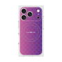 プレミアムスクエアケース with MagSafe［ CASEPLAY Check - Purple ］