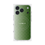 プレミアムスクエアケース with MagSafe［ CASEPLAY Check - Green ］