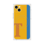 プレミアムスクエアケース with MagSafe［ オリジナル - initial color line - T orange ］
