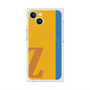 プレミアムスクエアケース with MagSafe［ オリジナル - initial color line - Z orange ］