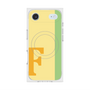 プレミアムスクエアケース with MagSafe［ オリジナル - initial color line - F yellow ］