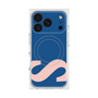 プレミアムスクエアケース with MagSafe［ オリジナル - initial color - S navy ］