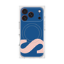 プレミアムスクエアケース with MagSafe［ オリジナル - initial color - S navy ］