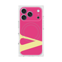 プレミアムスクエアケース with MagSafe［ オリジナル - initial color - V pink ］