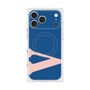プレミアムスクエアケース with MagSafe［ オリジナル - initial color - V navy ］