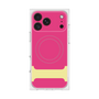 プレミアムスクエアケース with MagSafe［ オリジナル - initial color - I pink ］