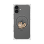 プレミアムスクエアケース with MagSafe［ オリジナル - CASEPLAYイヌ - pome ］