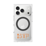 プレミアムスクエアケース with MagSafe［ オリジナル - ISTP 巨匠 - アルファベット ］