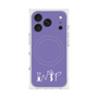 プレミアムスクエアケース with MagSafe［ オリジナル - INTP 論理学者 - アルファベット - パープル ］