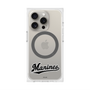プレミアムスクエアケース with MagSafe［ 千葉ロッテマリーンズ - ワードロゴ - クリア ］