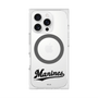 プレミアムスクエアケース with MagSafe［ 千葉ロッテマリーンズ - ワードロゴ - クリア ］