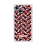 プレミアムスクエアケース with MagSafe［ ANNA SUI - HEARTS VINE - PINK ］