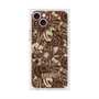 プレミアムスクエアケース with MagSafe［ ANNA SUI - STITCHED FLORAL ］