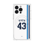 プレミアムスクエアケース with MagSafe［ 埼玉西武ライオンズ- #43 HADA - ホーム ］