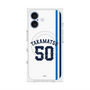 プレミアムスクエアケース with MagSafe［ 埼玉西武ライオンズ- #50 TAKAMATSU - ホーム ］