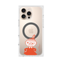 プレミアムスクエアケース with MagSafe［ MOOMIN - Little My - Grinning face ］