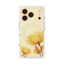 プレミアムスクエアケース with MagSafe［ Natural Flower - Yellow ］