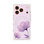 プレミアムスクエアケース with MagSafe［ Natural Flower - Purple ］