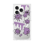 プレミアムスクエアケース with MagSafe［ PAINTING SMILE Purple ］
