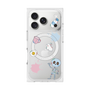 プレミアムスクエアケース with MagSafe［ DRAWING PAPER White ］