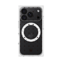 プレミアムスクエアケース with MagSafe［ CASEPLAY Crown dots Black - ケースプレイ・クラウン・ドッツ ブラック ］