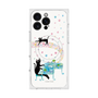 プレミアムスクエアケース with MagSafe［ おかべてつろう - 黒猫クロのとおりみち ］