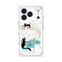 プレミアムスクエアケース with MagSafe［ おかべてつろう - 黒猫クロのとおりみち ］