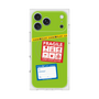 プレミアムスクエアケース with MagSafe［ FRAGILE Stickers - Green ］