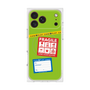 プレミアムスクエアケース with MagSafe［ FRAGILE Stickers - Green ］