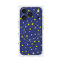 プレミアムスクエアケース with MagSafe［ Drawing Dot - Navy ］