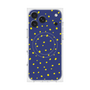 プレミアムスクエアケース with MagSafe［ Drawing Dot - Navy ］