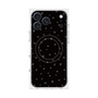 プレミアムスクエアケース with MagSafe［ Drawing Dot - Black ］
