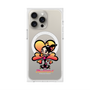 プレミアムスクエアケース with MagSafe［ アクビガール - ハート ］