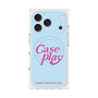 プレミアムスクエアケース with MagSafe［ オリジナル - ENJOY YOUR OWN DAY - ライトブルー ］