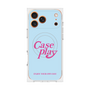 プレミアムスクエアケース with MagSafe［ オリジナル - ENJOY YOUR OWN DAY - ライトブルー ］