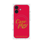 プレミアムスクエアケース with MagSafe［ オリジナル - ENJOY YOUR OWN DAY - レッド ］