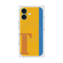 プレミアムスクエアケース with MagSafe［ オリジナル - initial color line - T orange ］