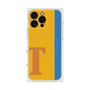 プレミアムスクエアケース with MagSafe［ オリジナル - initial color line - T orange ］