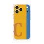 プレミアムスクエアケース with MagSafe［ オリジナル - initial color line - C orange ］