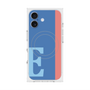 プレミアムスクエアケース with MagSafe［ オリジナル - initial color line - E blue ］