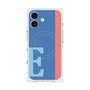プレミアムスクエアケース with MagSafe［ オリジナル - initial color line - E blue ］